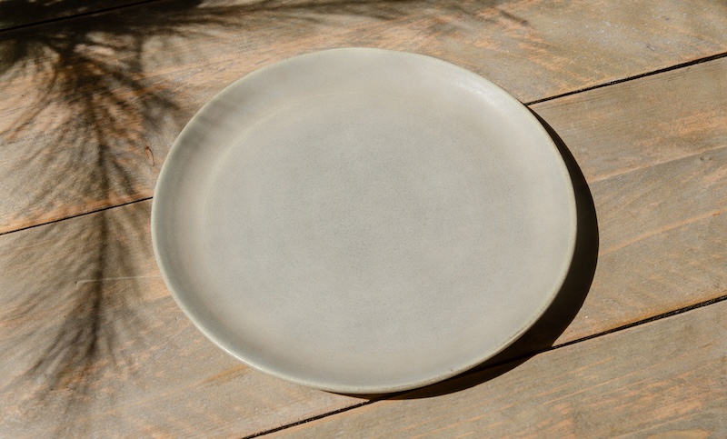 Large plate - beach